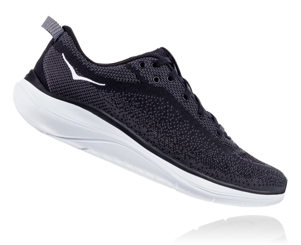 Hana　ブラック Hoka One One Hupana Flow - Mens Black/Dark Shadow