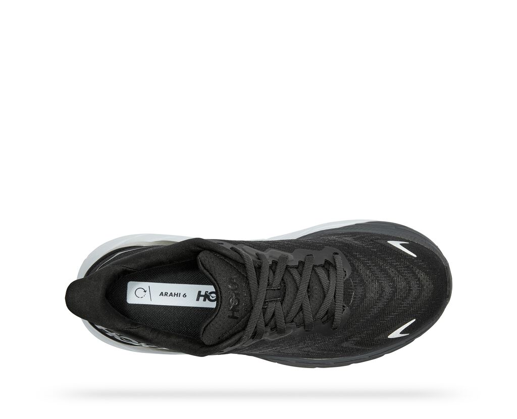 Hoka One One Arahi 6 - Womens Black/White