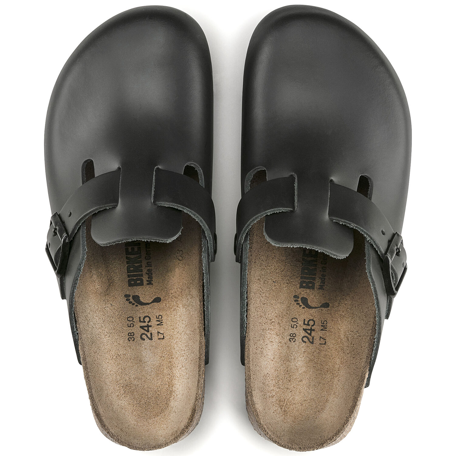 Birkenstock Boston Super Grip Black Super Grip