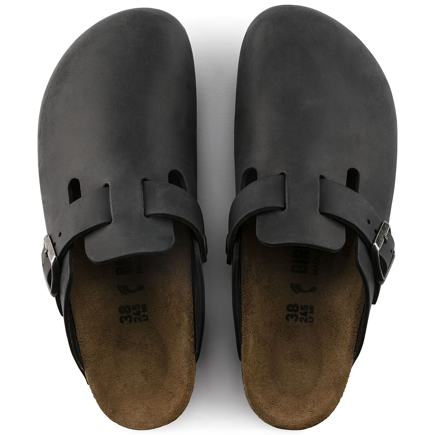 BIRKENSTOCK BOSTON ブラック 43 Birk Exquisite Boston Leather-black – jeantherapy