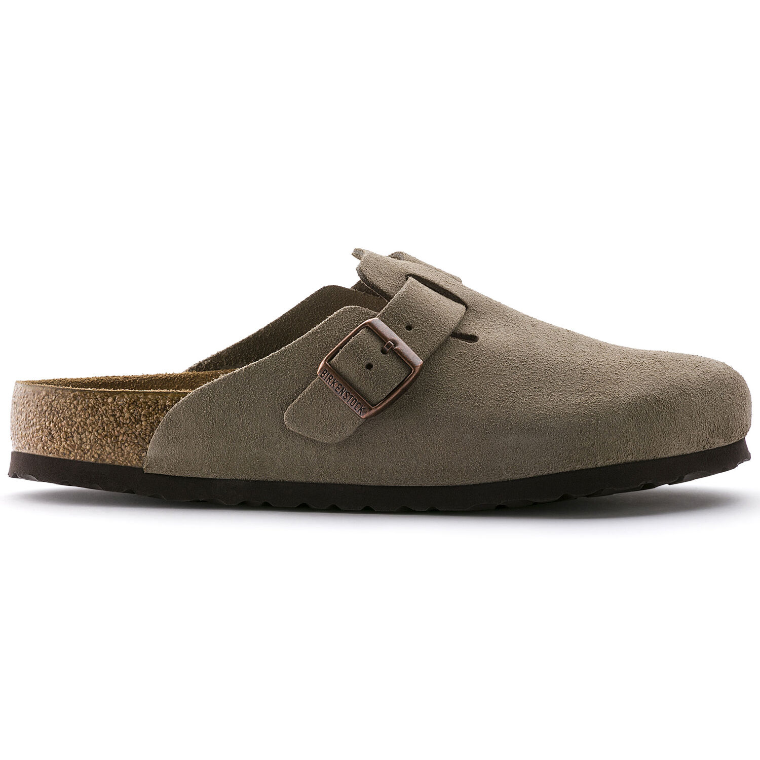 BIRKENSTOCK BOSTON TAUPE　サイズ41 Birkenstock Boston Soft Footbed Taupe Suede