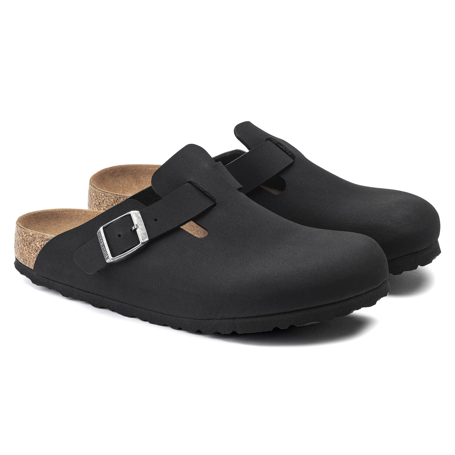 Birkenstock Boston Vegan Black Birkibuc