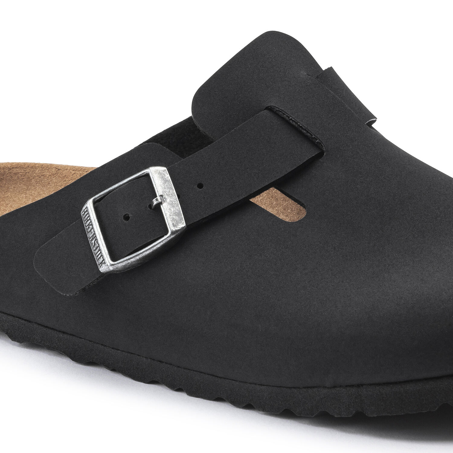Birkenstock Boston Vegan Black Birkibuc