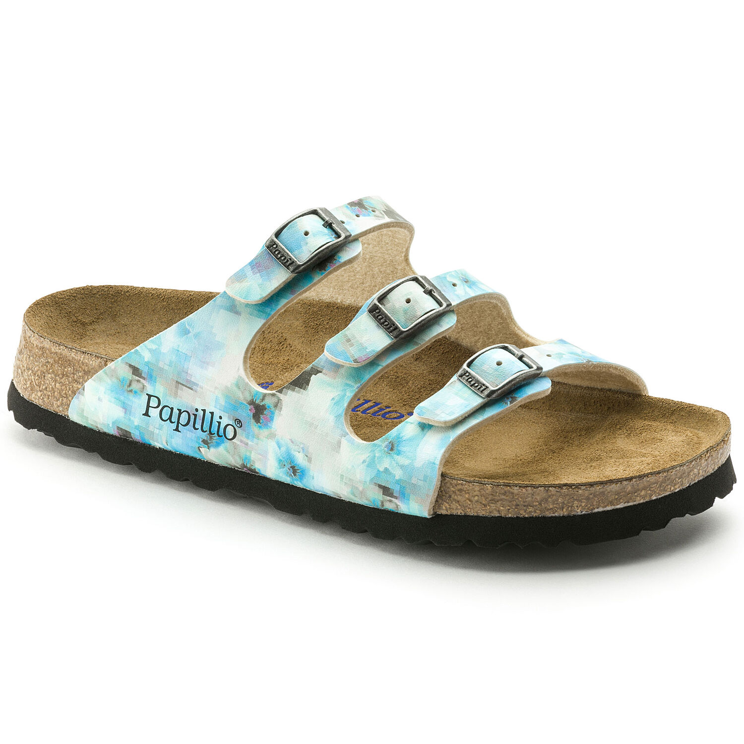 Birkenstock Florida Soft Footbed Pixel Blue BirkoFlor