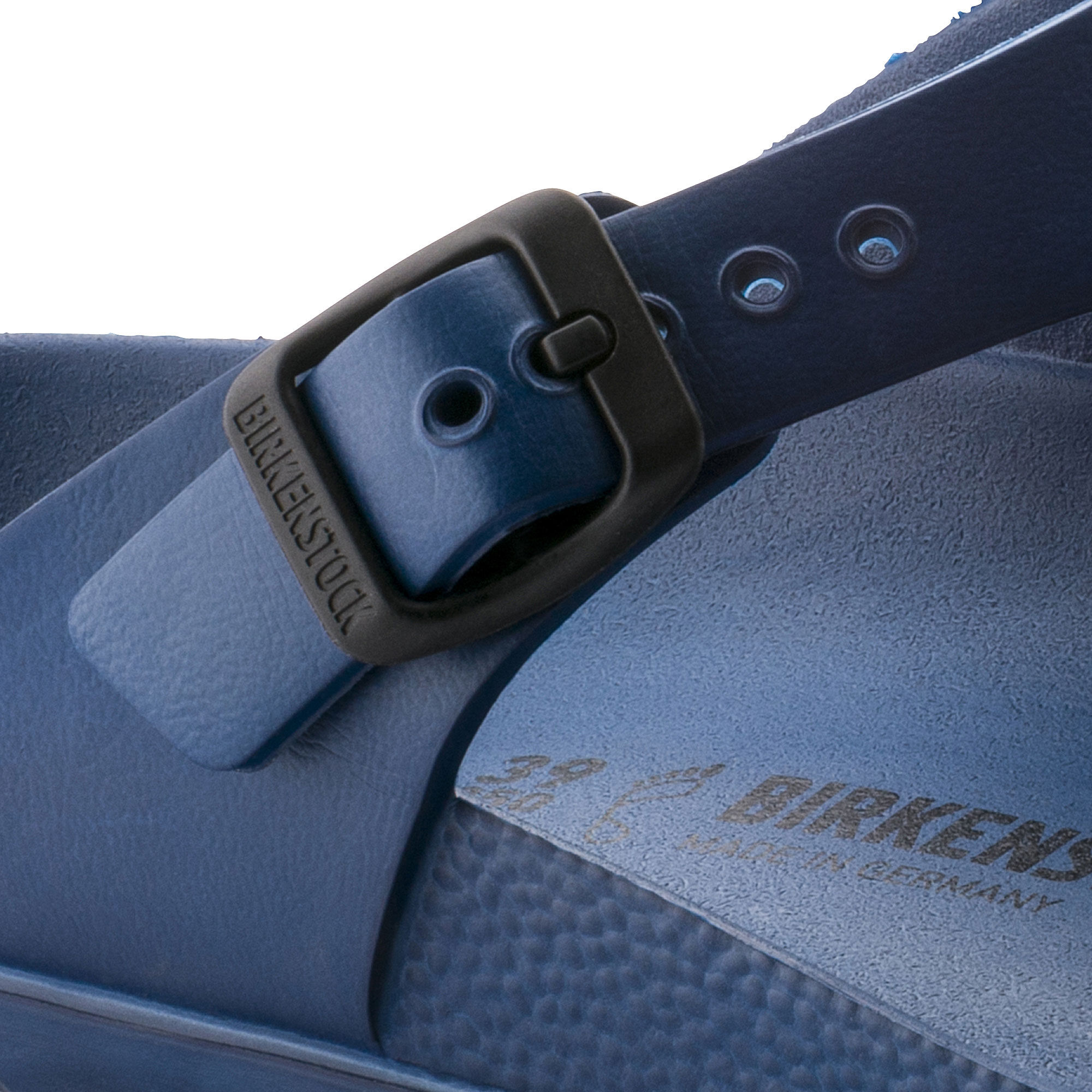 Birkenstock EVA Gizeh Thong Sandals Unisex Navy Blue Adjustable Buckle Size 45 Birkenstock Gizeh Essentials EVA Thong Sandal | HSN main image 3