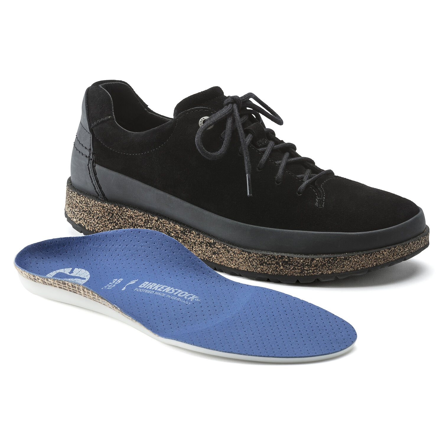 Birkenstock Honnef Low Black Suede