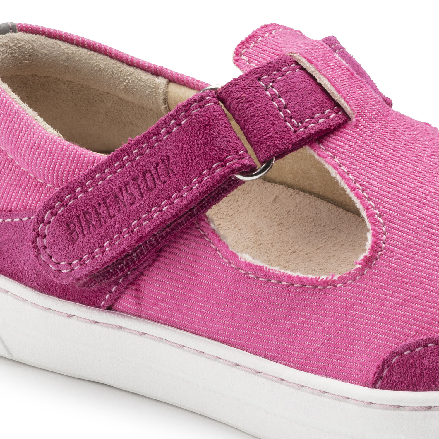 Birkenstock Abilene Kids Fuchsia Textile/Suede