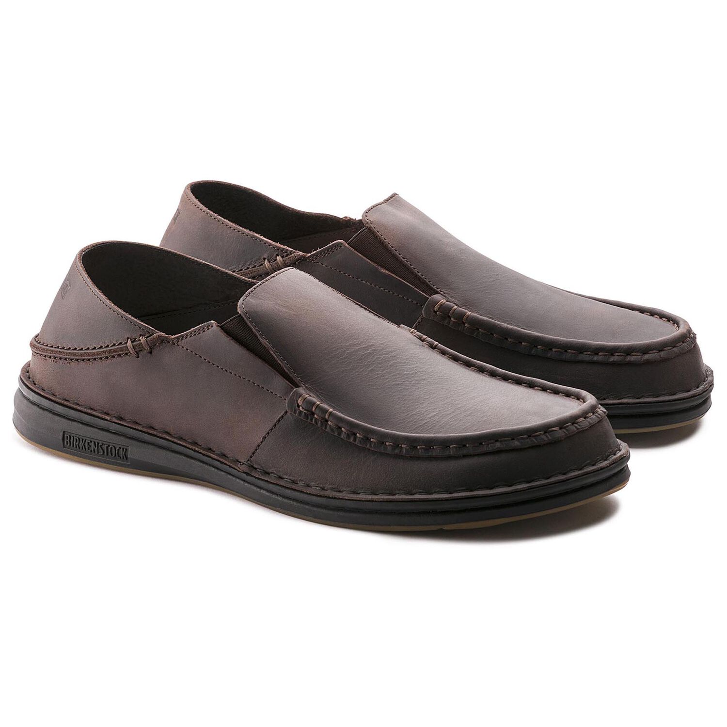 ? Birkenstock Duma Loafers Dark Brown Leather Size EU39 Classic Neutral Shoes Birkenstock Duma Dark Brown main image 2