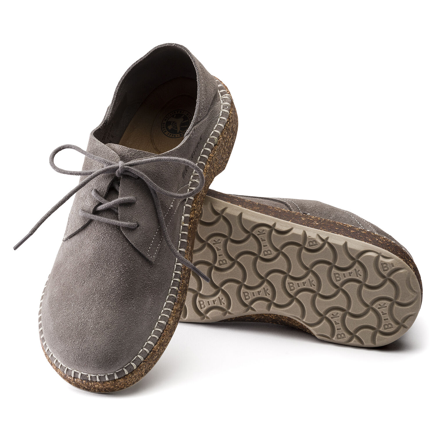 BIRKENSTOCK Gary ゲーリー グレー スエード 38 24.5 BIRKENSTOCK Gary