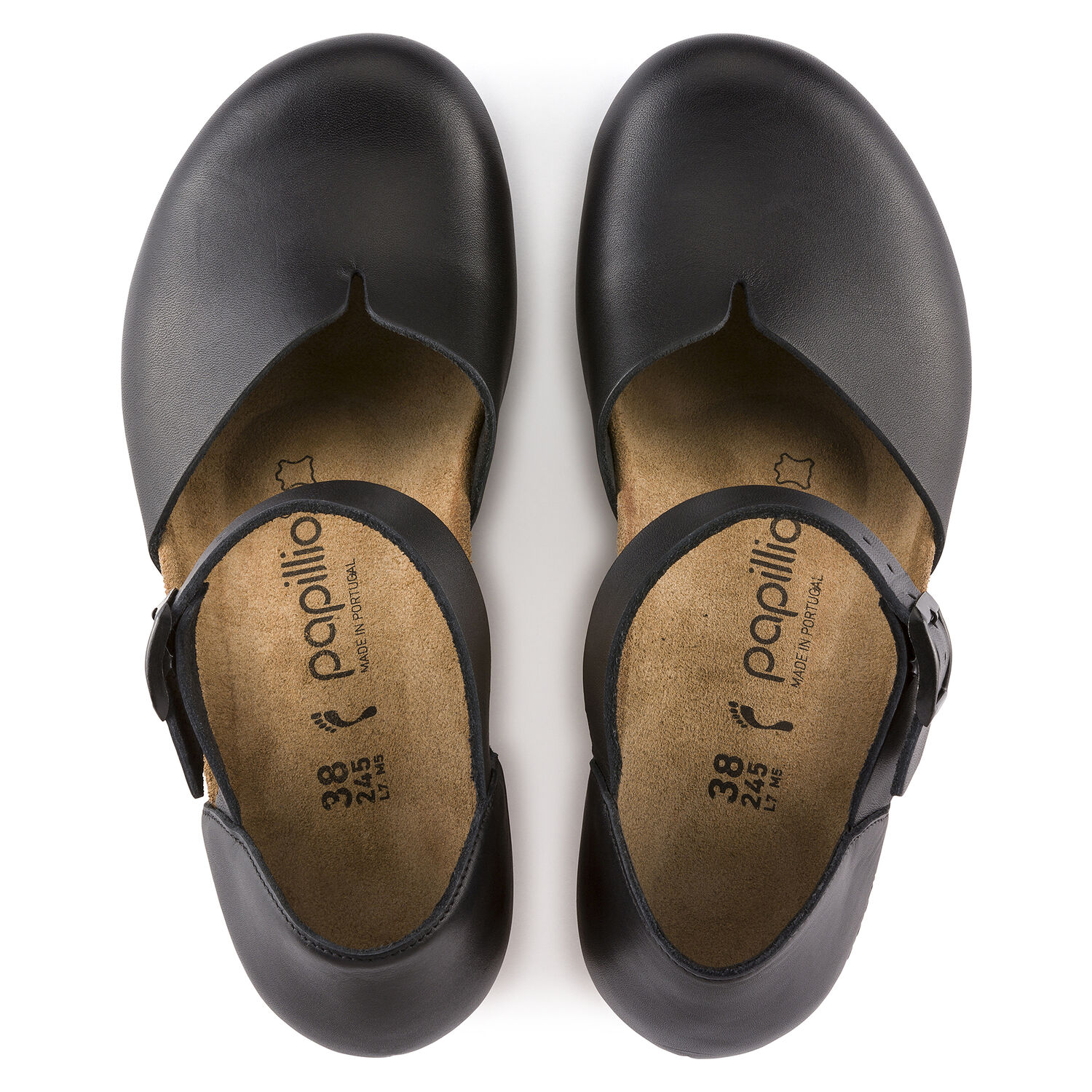 美品　BIRKENSTOCK Papillio Mary 37 Mary Leather in Color Black | BIRKENSTOCK US