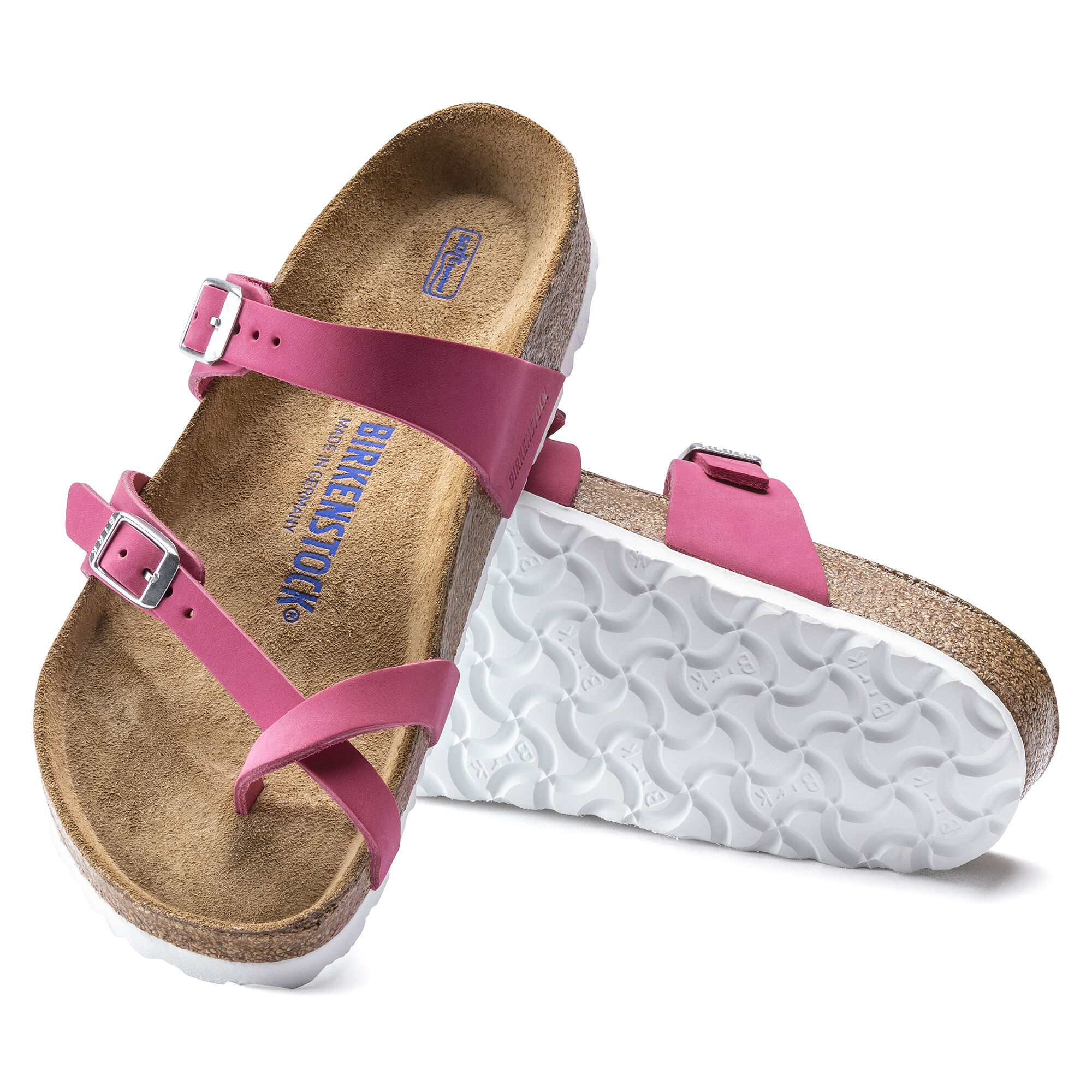 靴 Birkenstock Mayari Birkenstock Mayari Soft Footbed Fuchsia Tulip