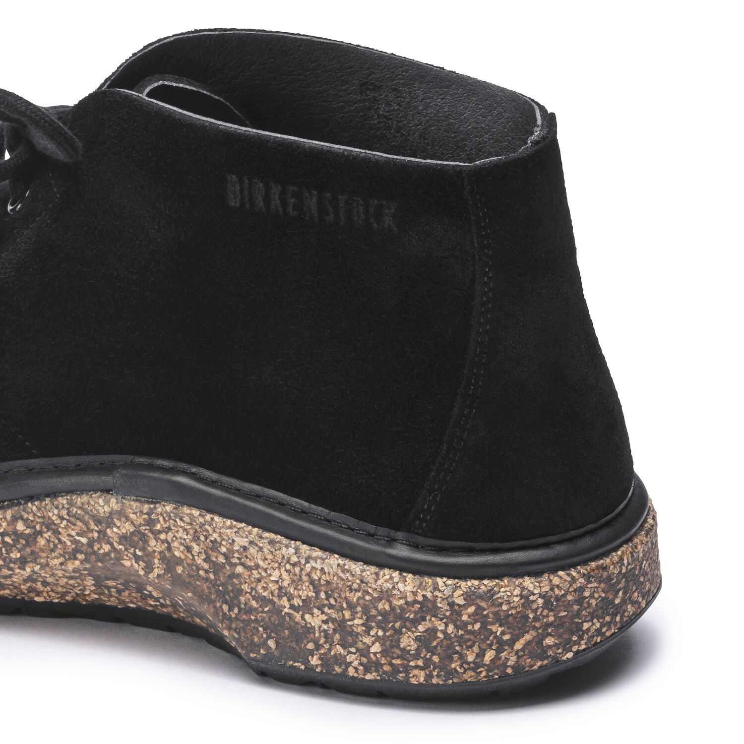 Birkenstock mens black Suede Moccasin Chukka Boots Size 46/12 SKU 9097 Birkenstock Uppsala Lace Up Mid Boot (Men) - Black Suede  main image 3