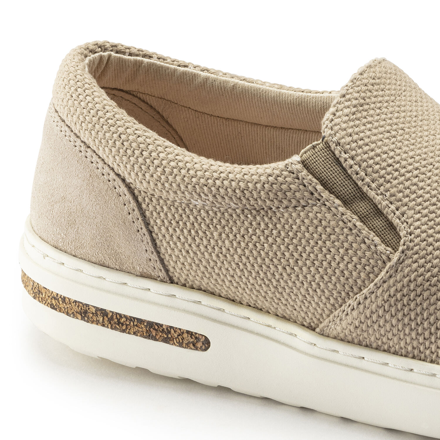 Birkenstock Oswego sandcastle suede size L11 / M9 NWT Birkenstock Oswego sandcastle suede with tan sole main image 4