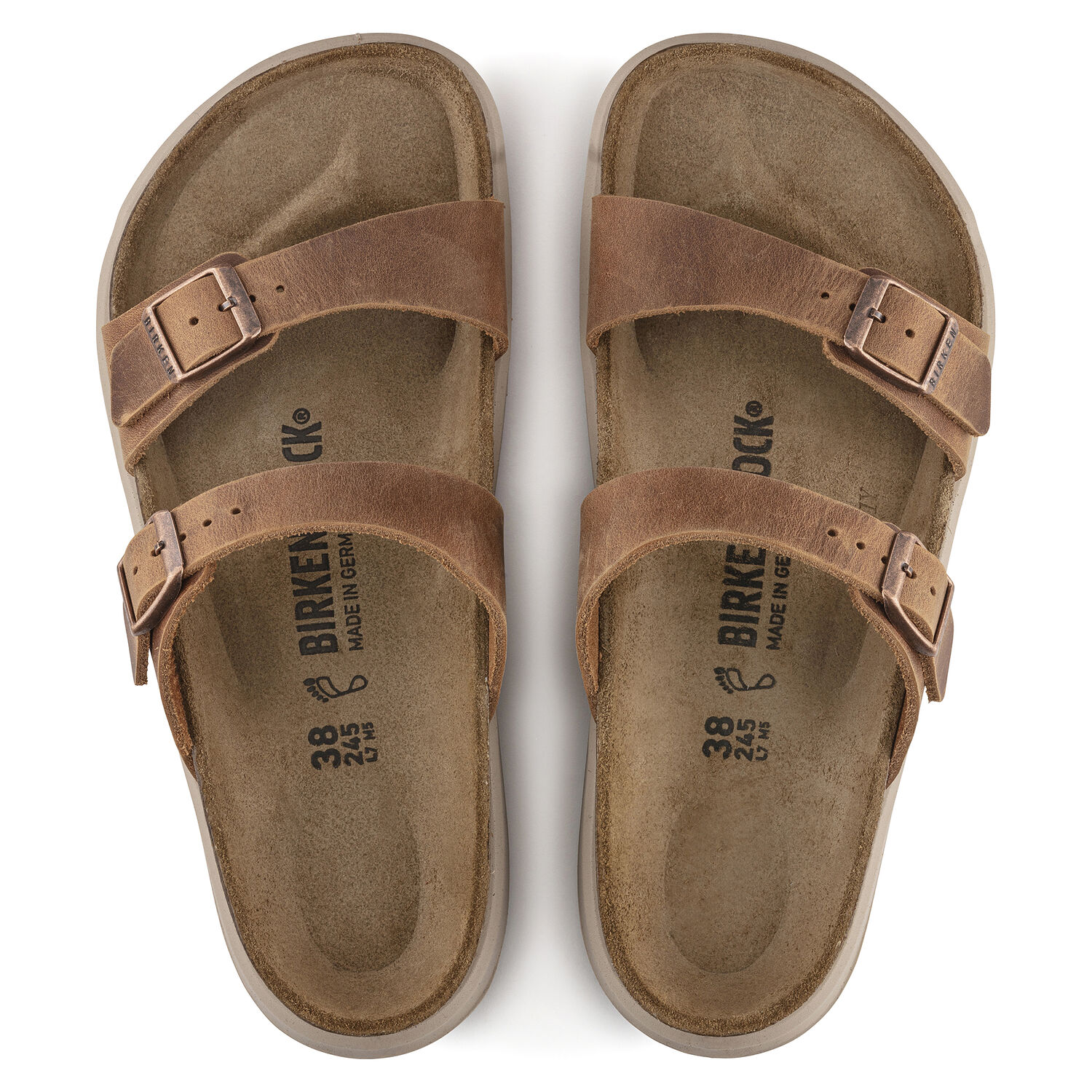 Birkenstock Sierra Crosstown Ginger Brown Oiled
