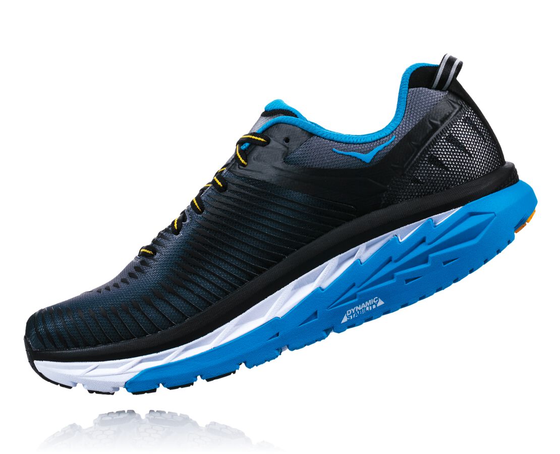 Hoka One One Arahi 2 Mens Black Charcoal Gray