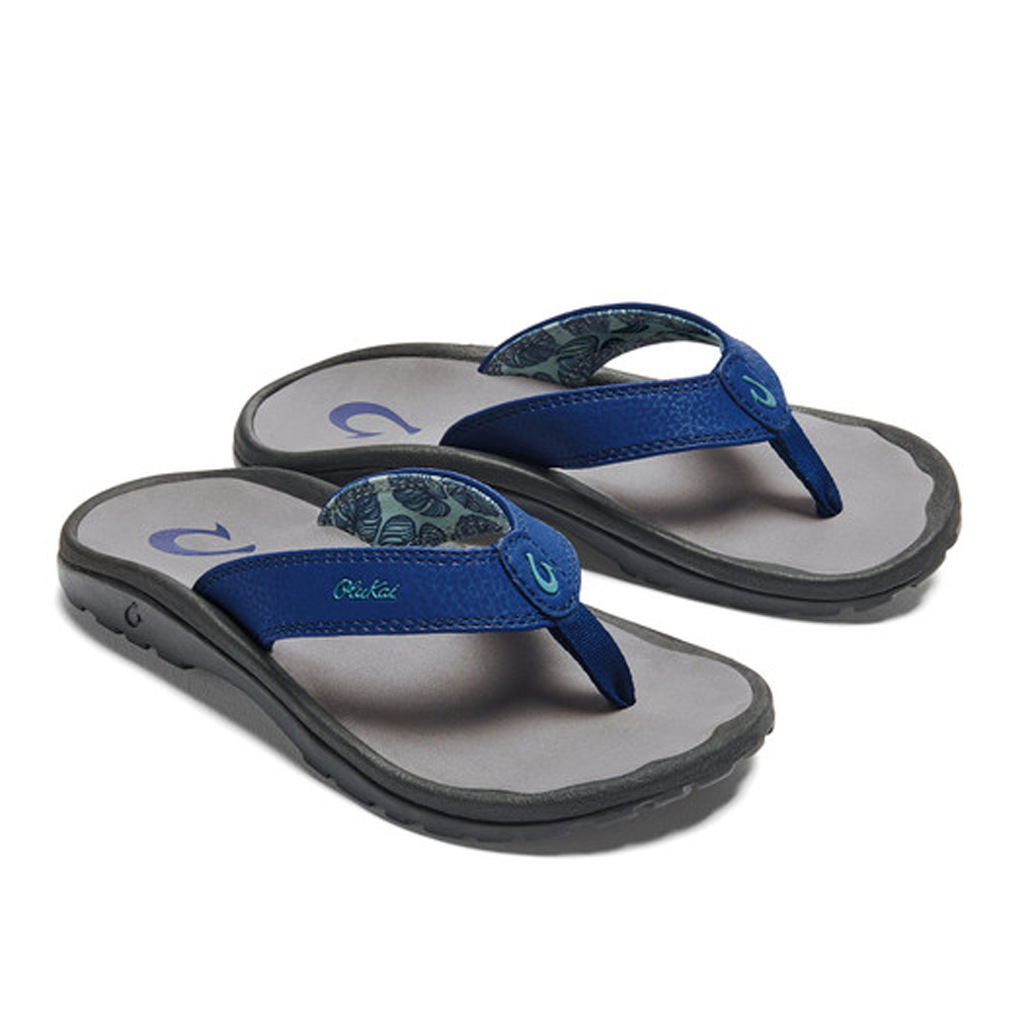 Olukai Ohana Boys Deepest Depths/Charcoal