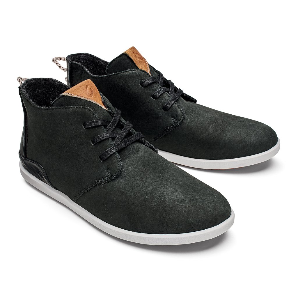 OluKai Hawai\'iloa Manu Ihu Chukka Boot Sneaker Lava Rock Mist Grey Men’s Size 9 Olukai Hawai main image 2