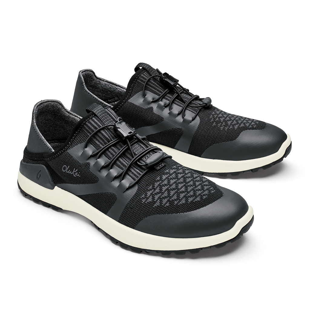 Olukai Miki Trainer Lava Rock/Dark Shadow display picture 1