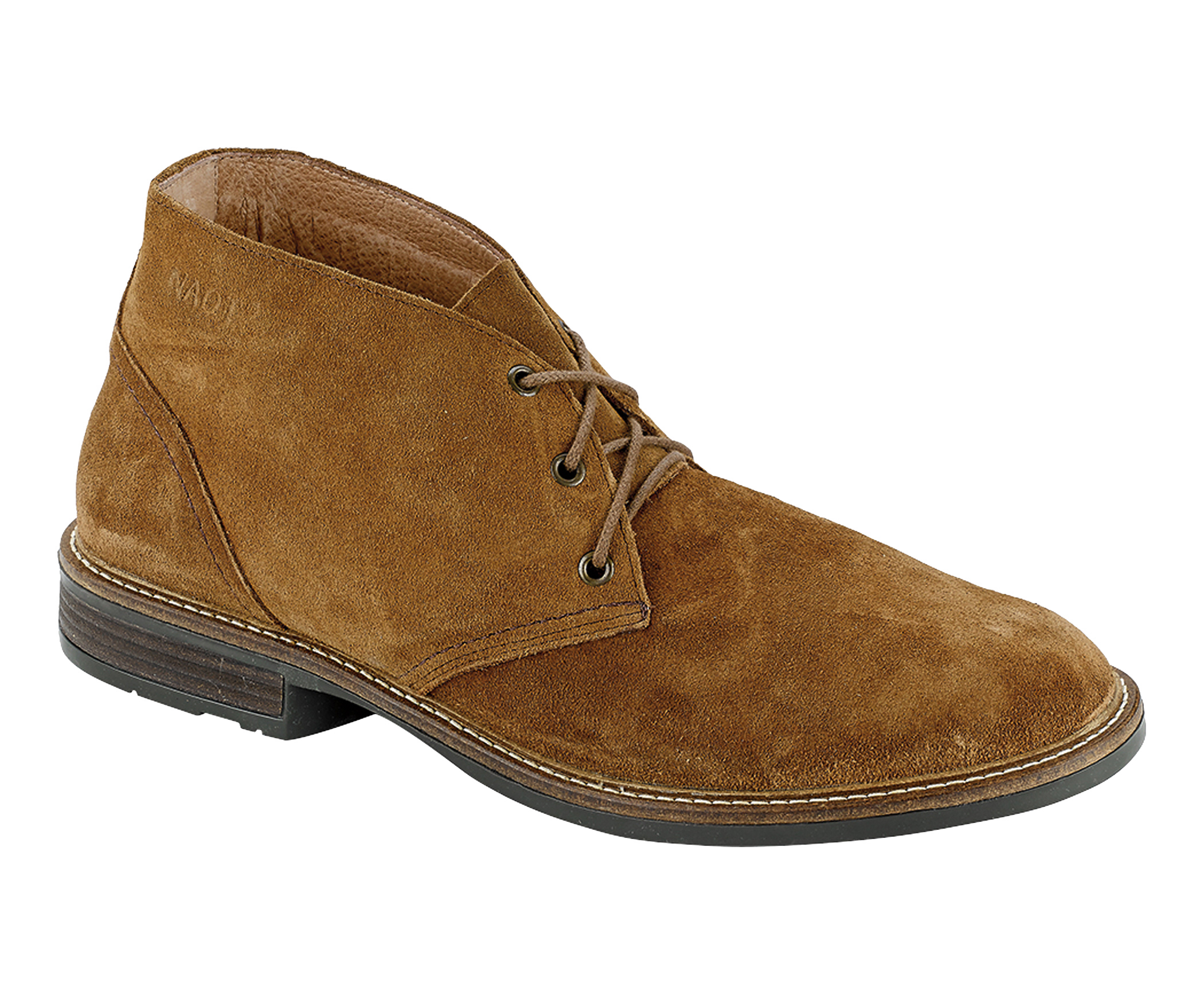 NAOT Pilot Chukka Boots Men’s Sz EU 44 10-10.5 Black Leather Lace Up Desert Javier Black Calf Suede Men main image 4