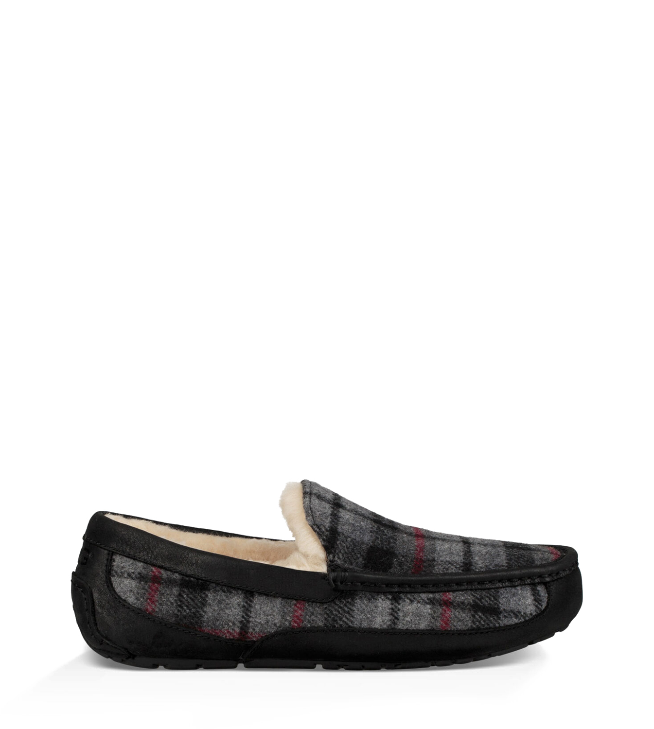 Ugg ascot 2025 slipper plaid