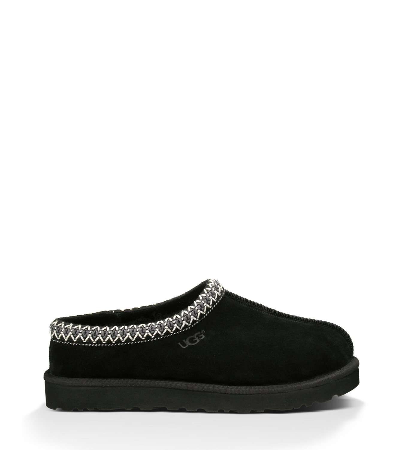 Size. 13. UGG Tasman Gtx.  Men\'s Black Suede Slip-On Loafer with Vibram Outsole Ugg Tasman - Mens Black main image 2