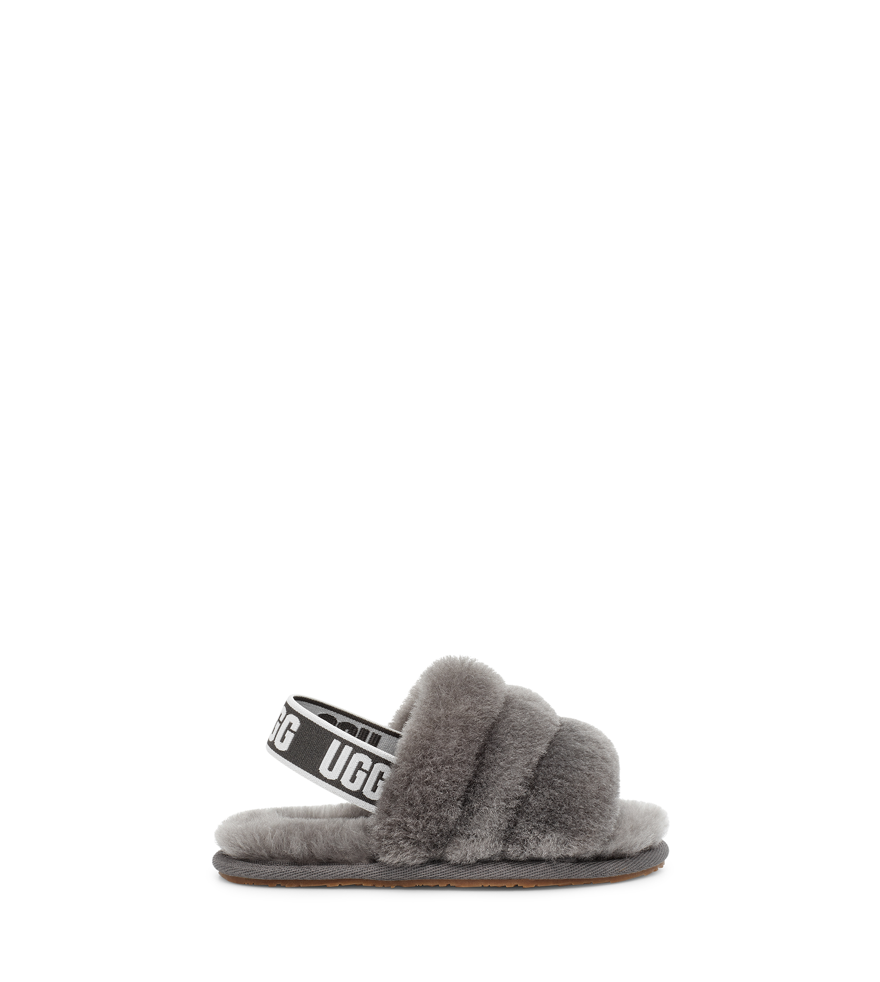 Ugg Fluff Yeah Slide - Toddlers Charcoal