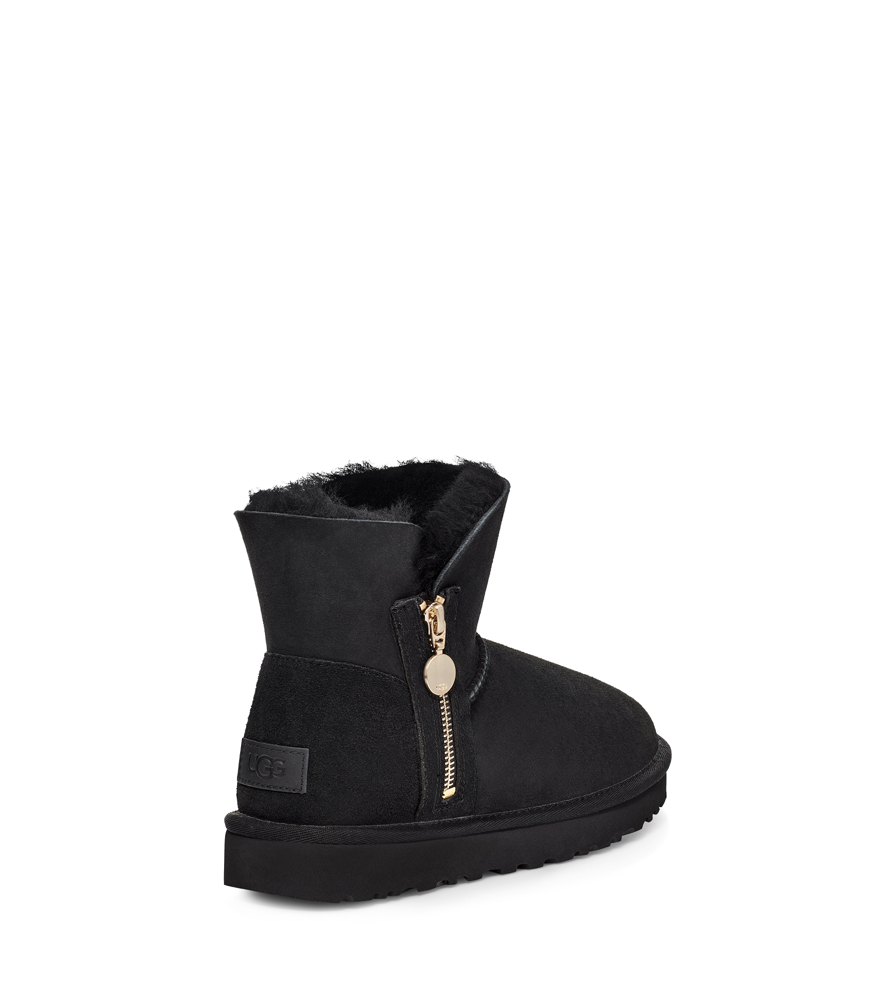 UGG｜BOOTS (Classic Short Bailey Zip - Black (1144043)) 51jsrAWPhwL.jpg