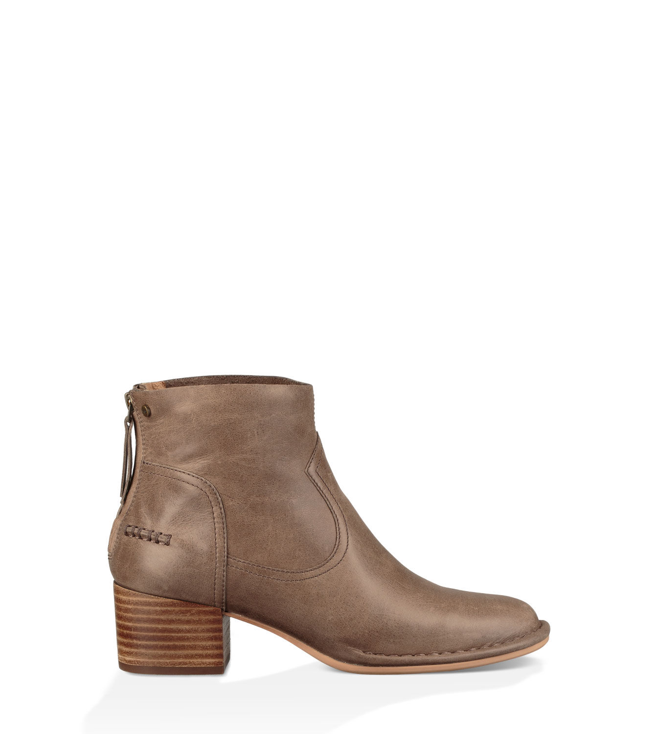 UGG W BANDARA ANKLE BOOT モール 24cm Ugg Bandara Ankle Boot Sahara Leather