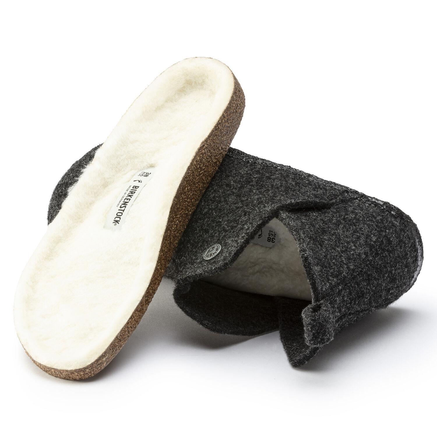 Birkenstock Andermatt Anthracite Wool