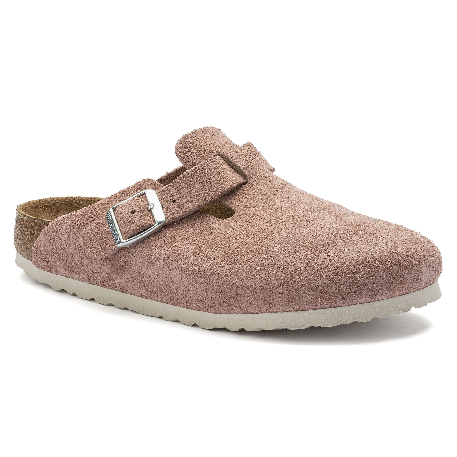 ★人気★【BIRKENSTOCK】★Boston Soft Footbed Pink Clay★ Birkenstock Boston Soft Footbed Pink Clay Suede
