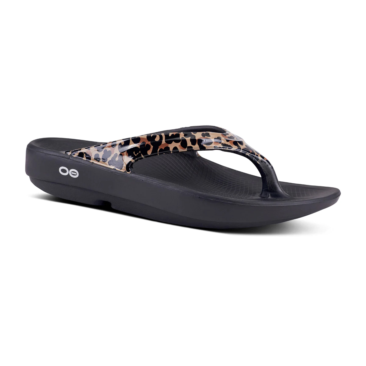 ◆OOFOS◆ OOAHH LUXE LEOPARD 5002535496 Oofos Women's OOahh Luxe Slide Sandal Leopard | Laurie's Shoes