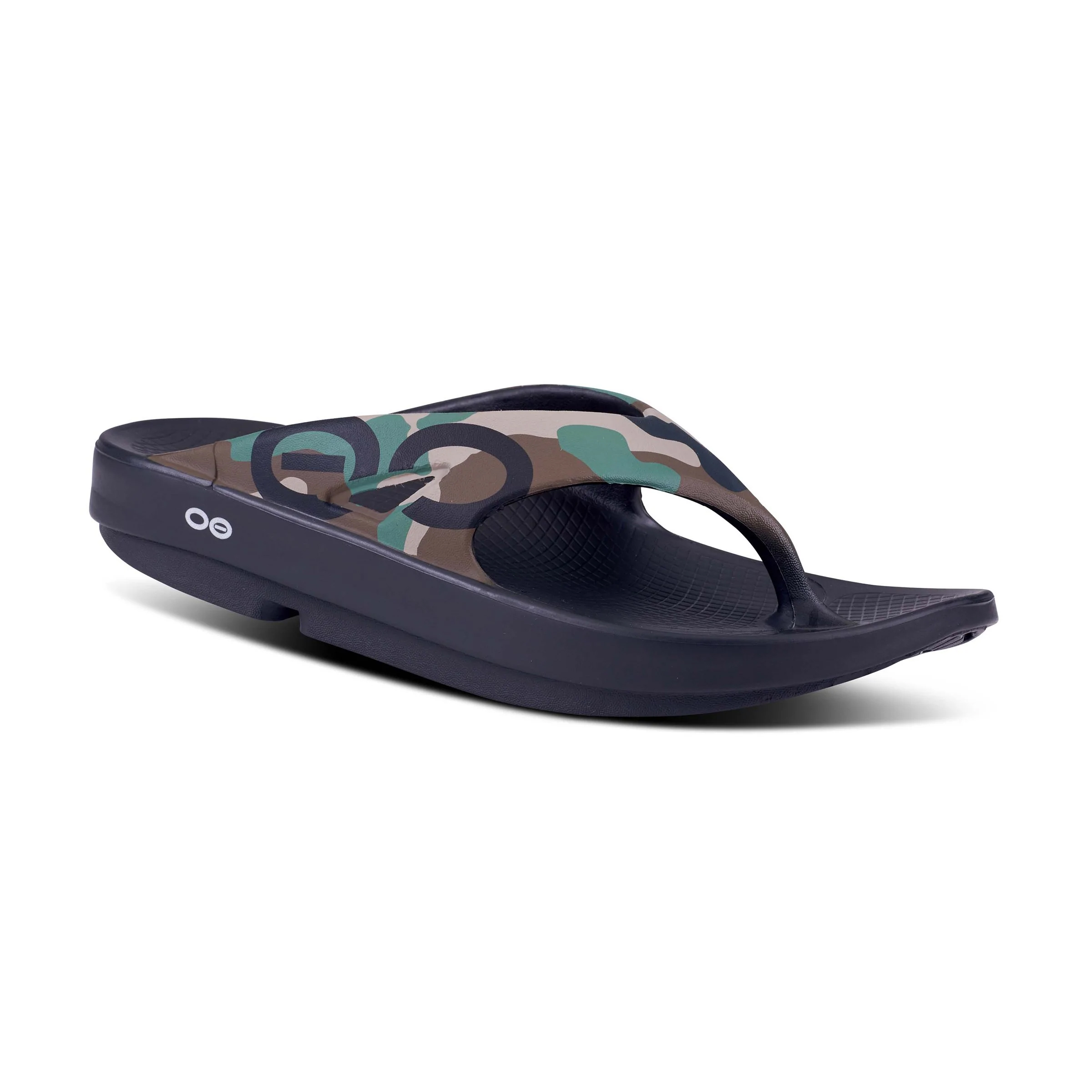 OOFOS Original Sandal In Camo Men’s Sz 10 Oofos OOahh Limited Unisex Recovery Slide Sandals Black  main image 4