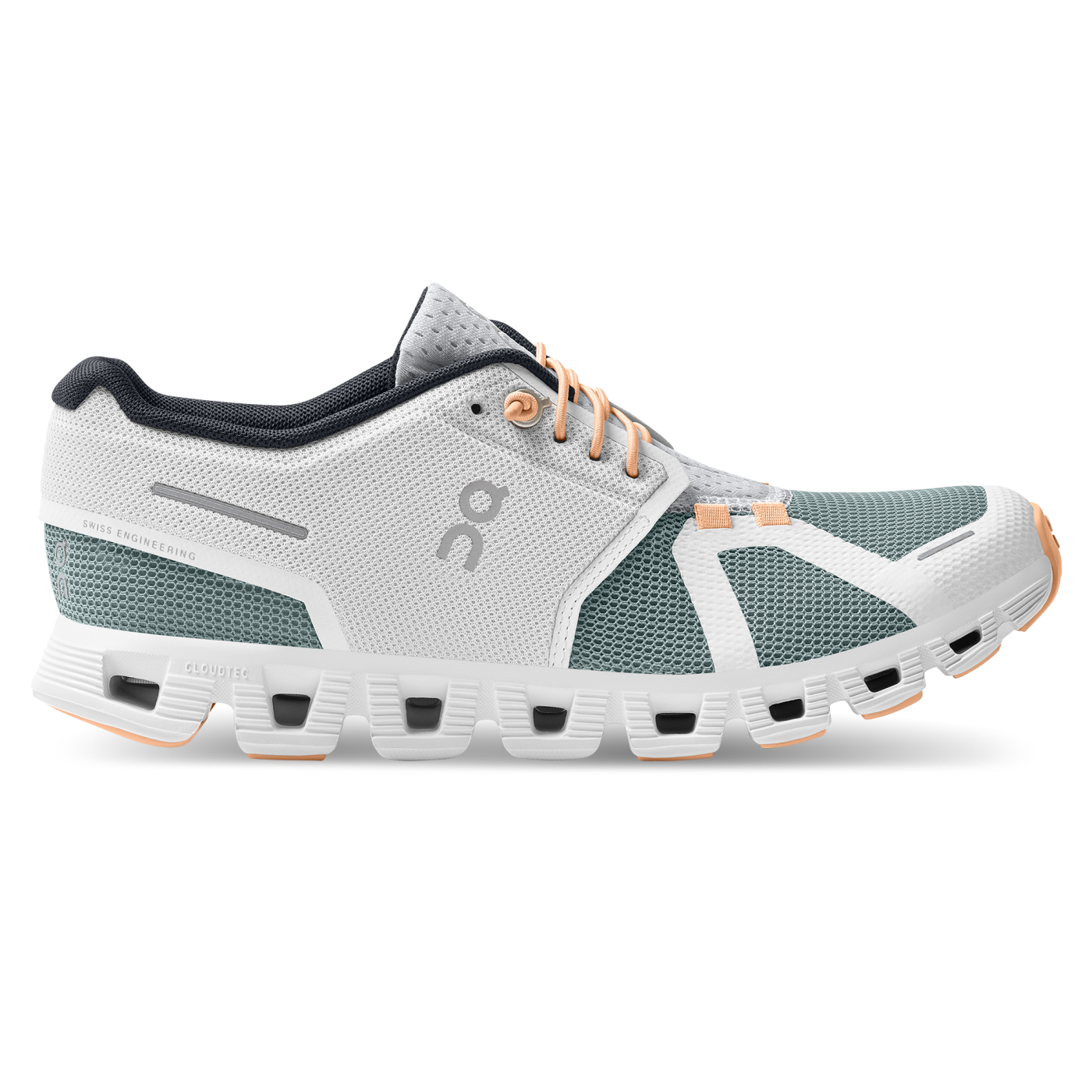 On Running Cloud 5 Push - Womens White/Cobble
