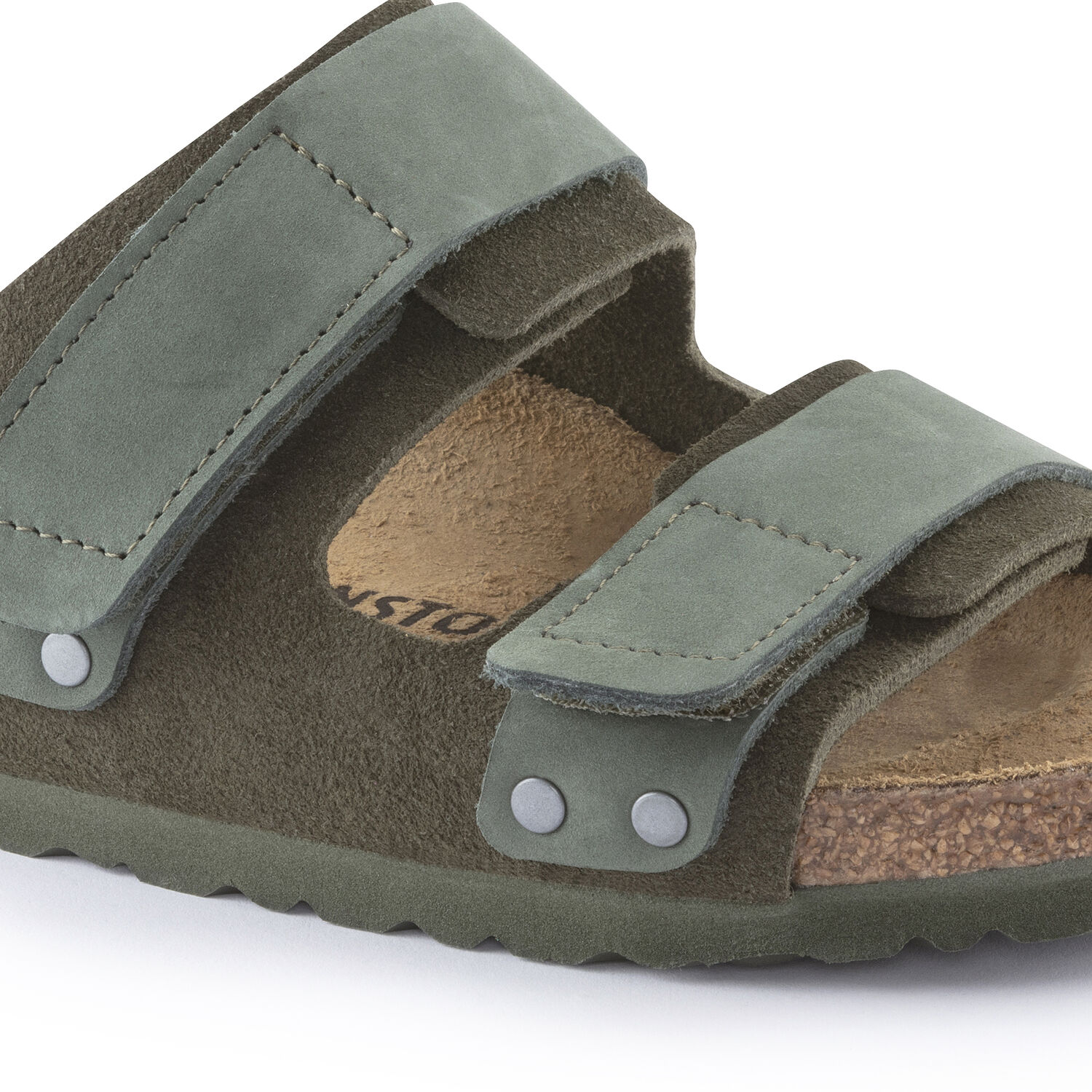 Birkenstock Unisex Uji Nubuck Leather Thyme Birkenstock Uji (Narrow Fit) | 1024833 | AFEW STORE main image 4