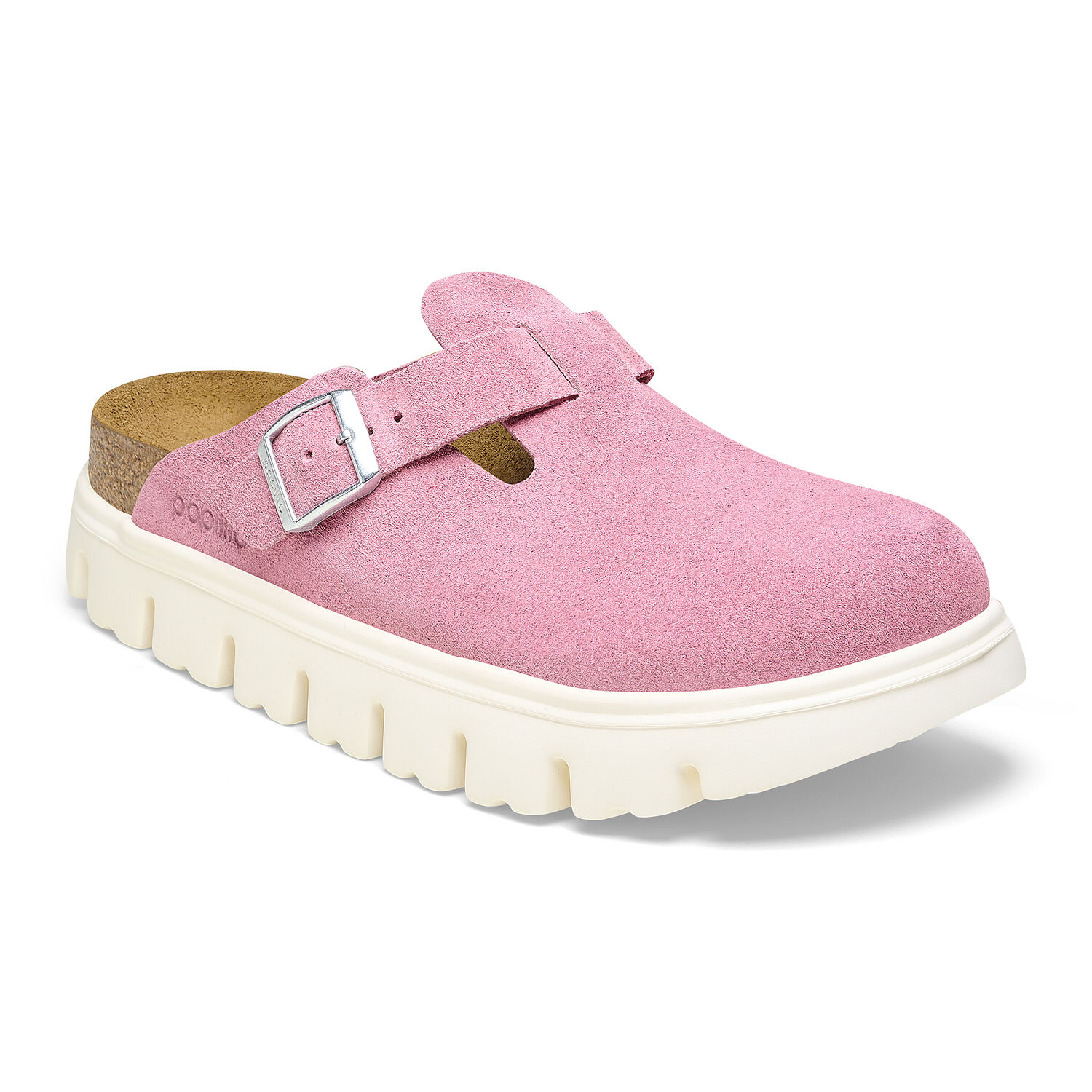 Birkenstock Boston Chunky Candy Pink Suede