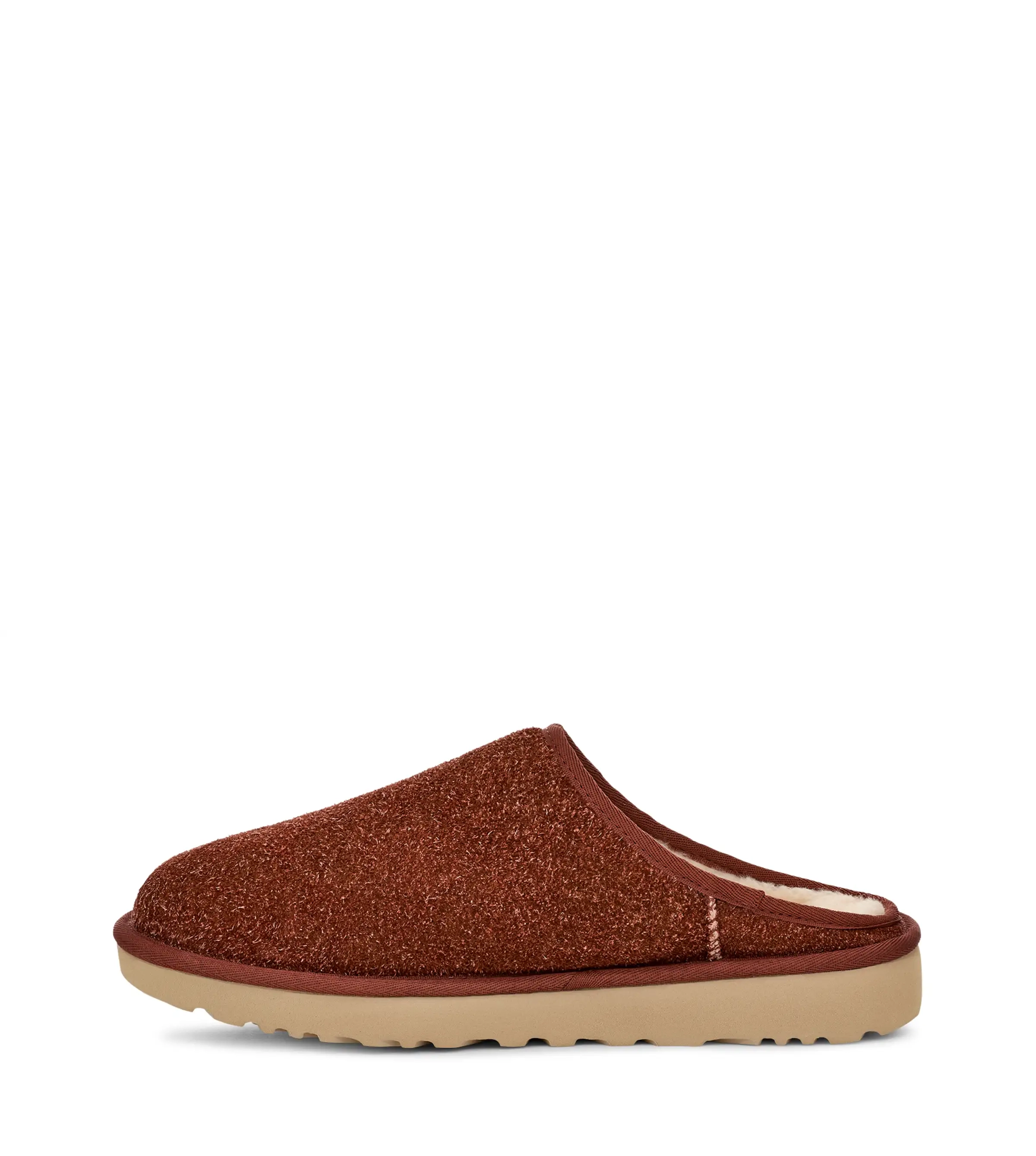 Ugg Classic Slip-On Shaggy Suede Red Jasper
