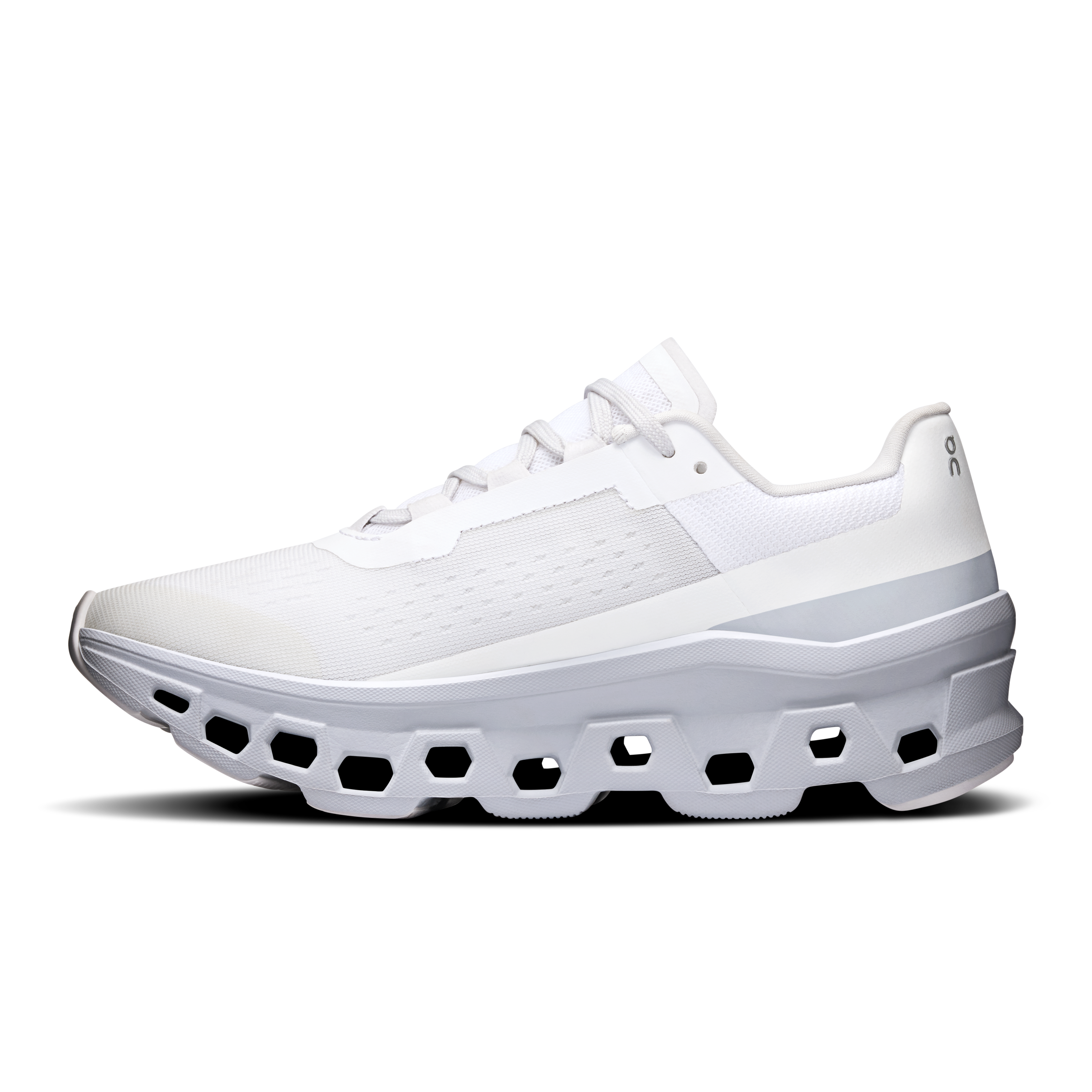 On Running Cloudmonster - Womens White/Glacier