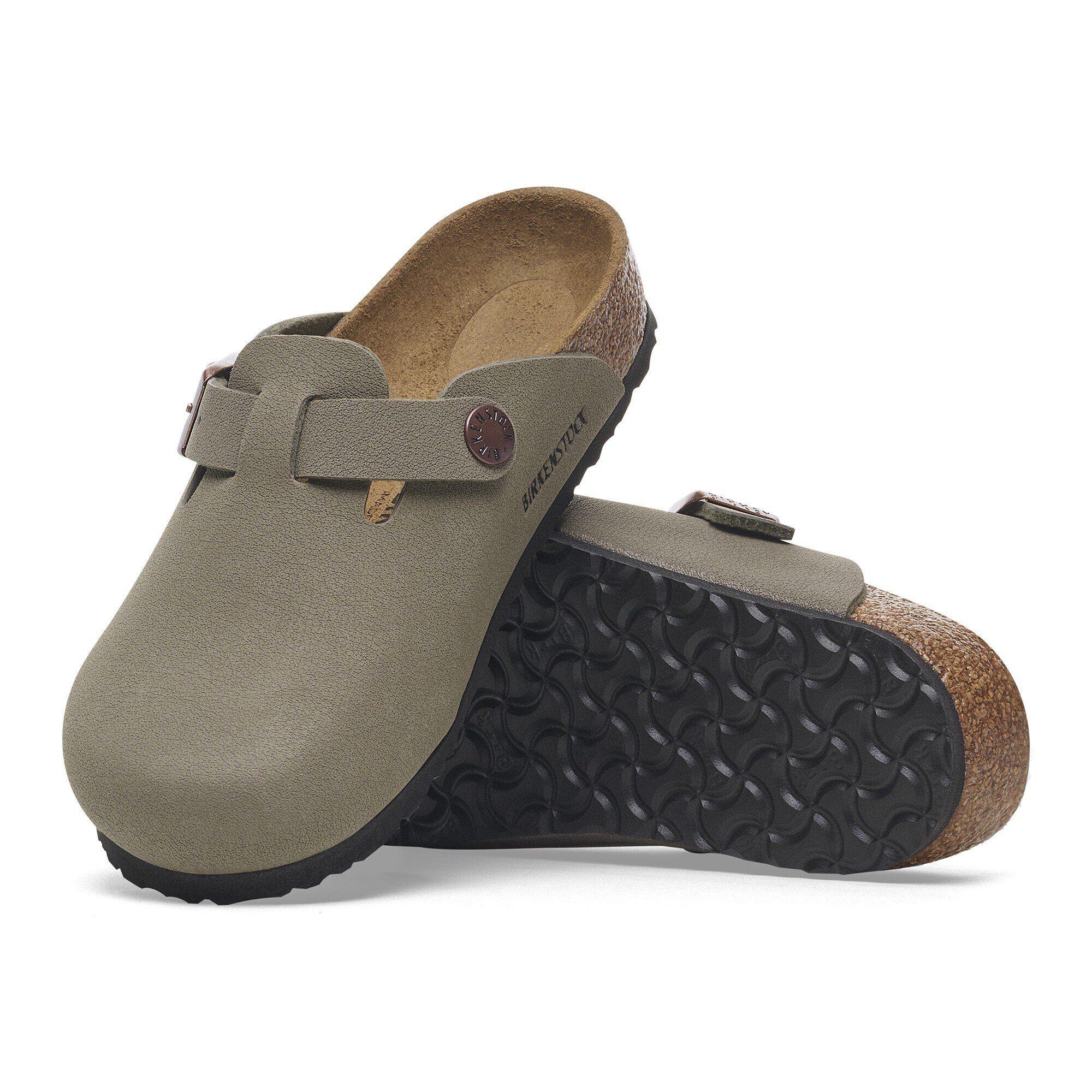 Birkenstock Boston - Kids Stone Birkibuc