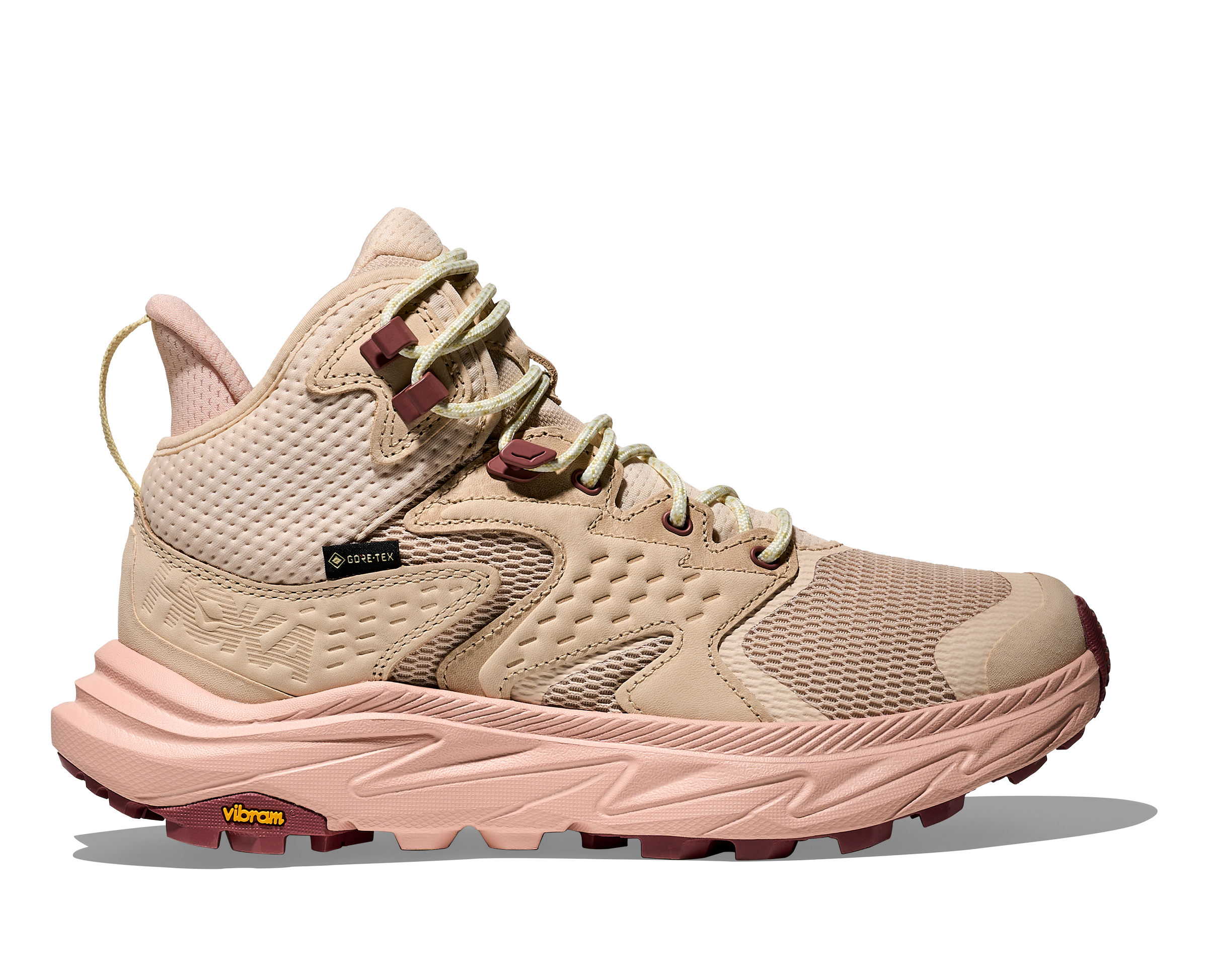 Rくん　Chapado en Laton ローズゴールド　Mp2 Hoka One One Anacapa 2 Mid GTX - Womens Oak/Rose Latte