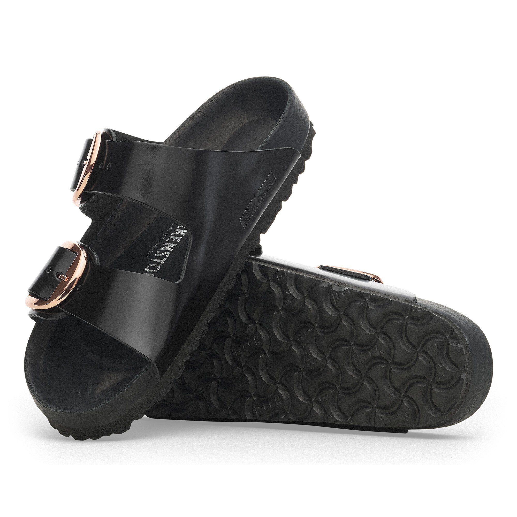 Birkenstock Arizona Big Buckle Exquisite High Shine Black