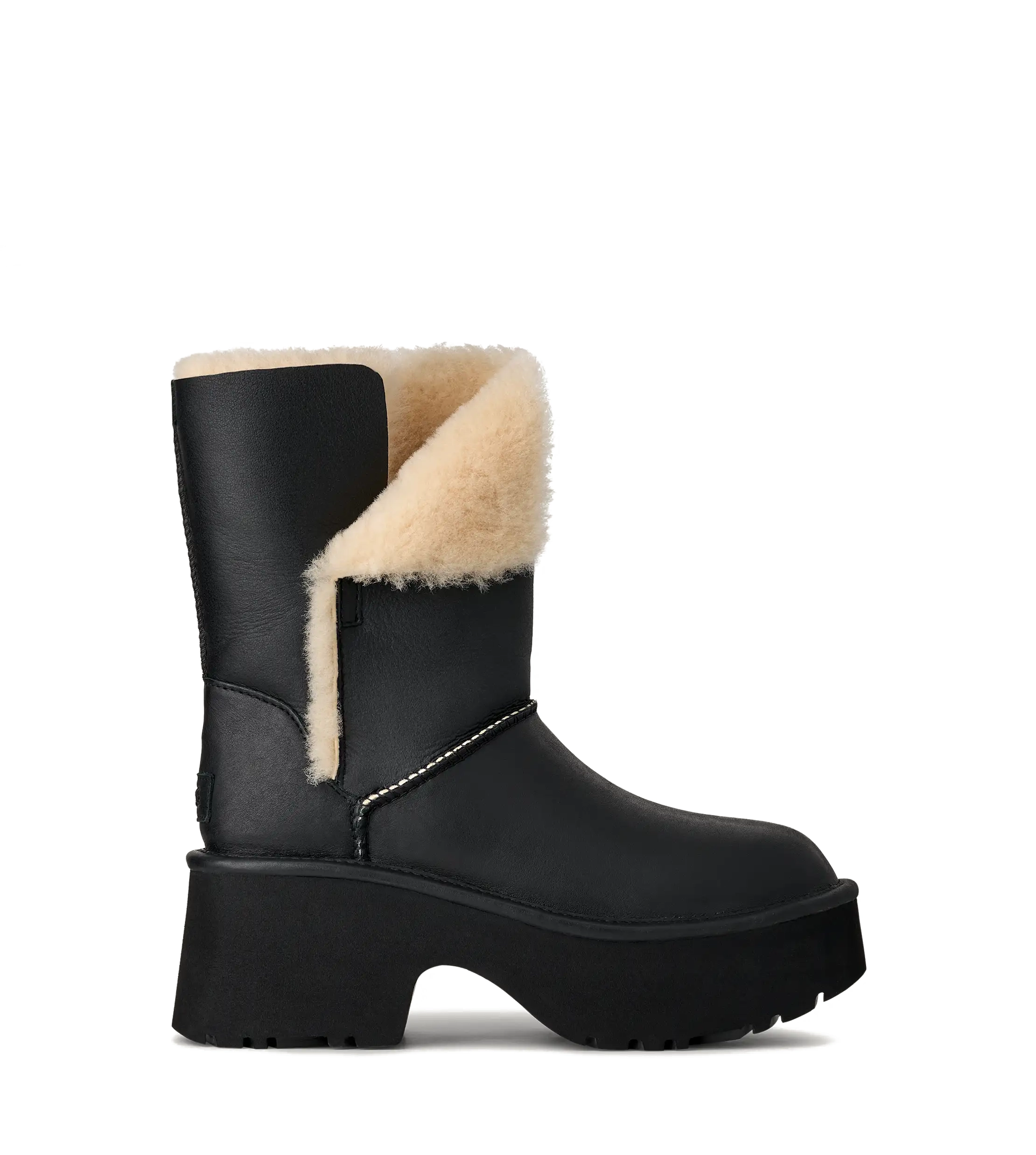 Ugg Esmee Leather Boot Black