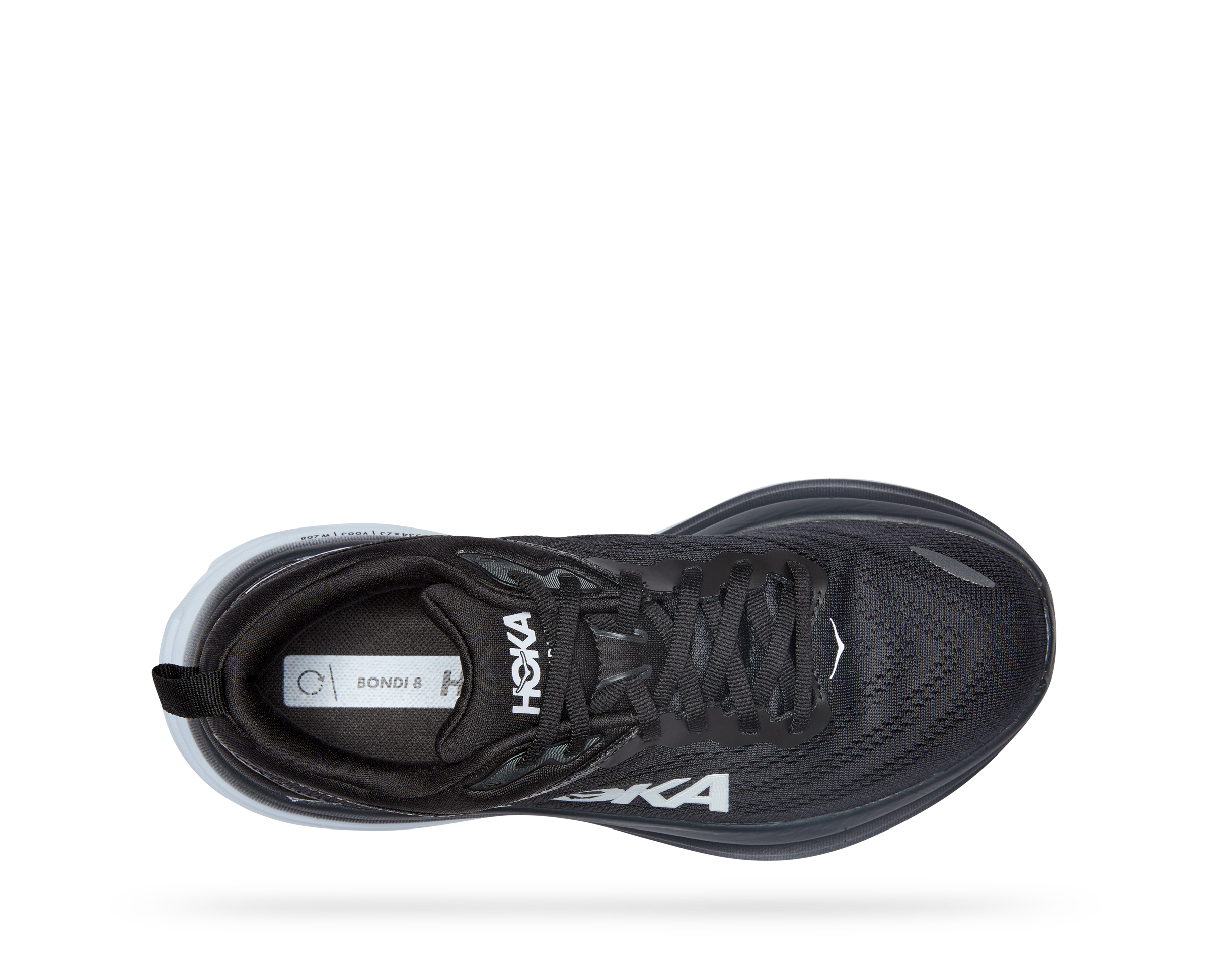 Amazon.com | Hoka Women's Bondi 8 Sneaker, Black/Black, 6.5