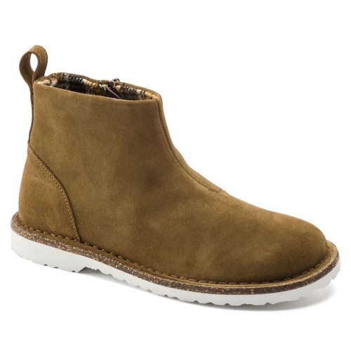 BIRKENSTOCK MELROSE グラフィット ムートン スエードブーツ Birkenstock Melrose Tea/Plaid Suede