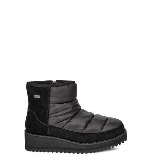 UGG Ridge Mini Waterproof White Suede Puffer Winter Snow