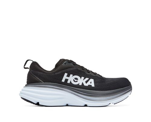 Hoka One One Bondi 8 - Womens Black/White