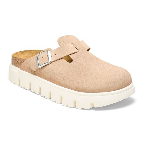 BIRKENSTOCK BOSTON スウェード キャメル 39サイズ BIRKENSTOCK BOSTON SUEDE ( NARROW FIT ) MINK
