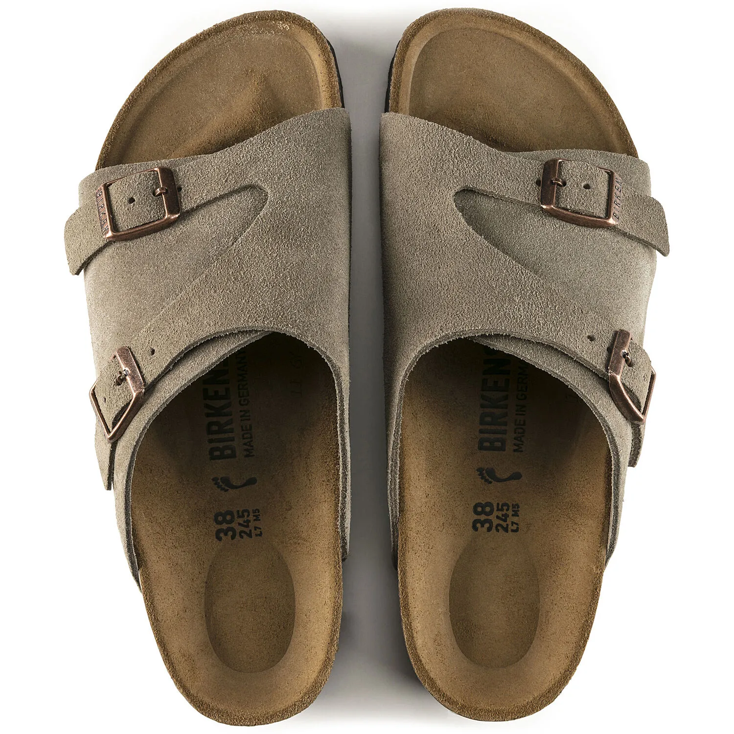 ビルケンシュトック BIRKENSTOCK Zurich Suede【レギュラー幅