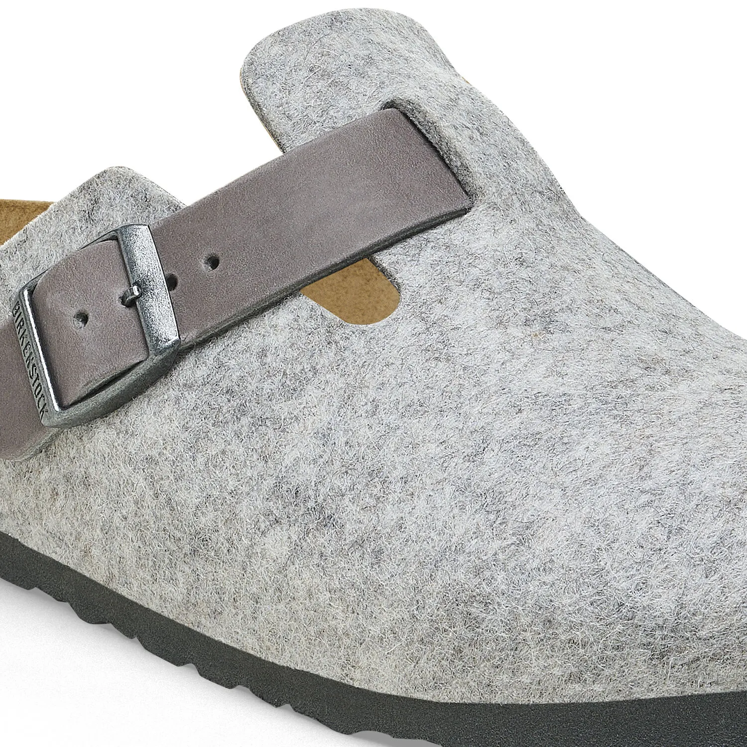 若者に人気のブランド Boston Birkenstock Light Oiled Felt/Iron Grey 靴
